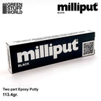 Black Milliput Epoxy Putty - 2x56g