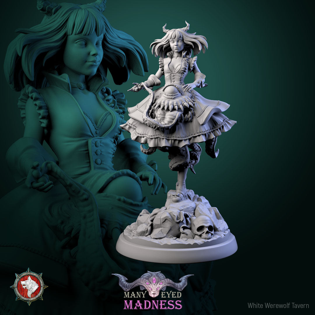 Dungeons and Dragons Models - Many-eyed madness - Set by White Werewolf Tavern