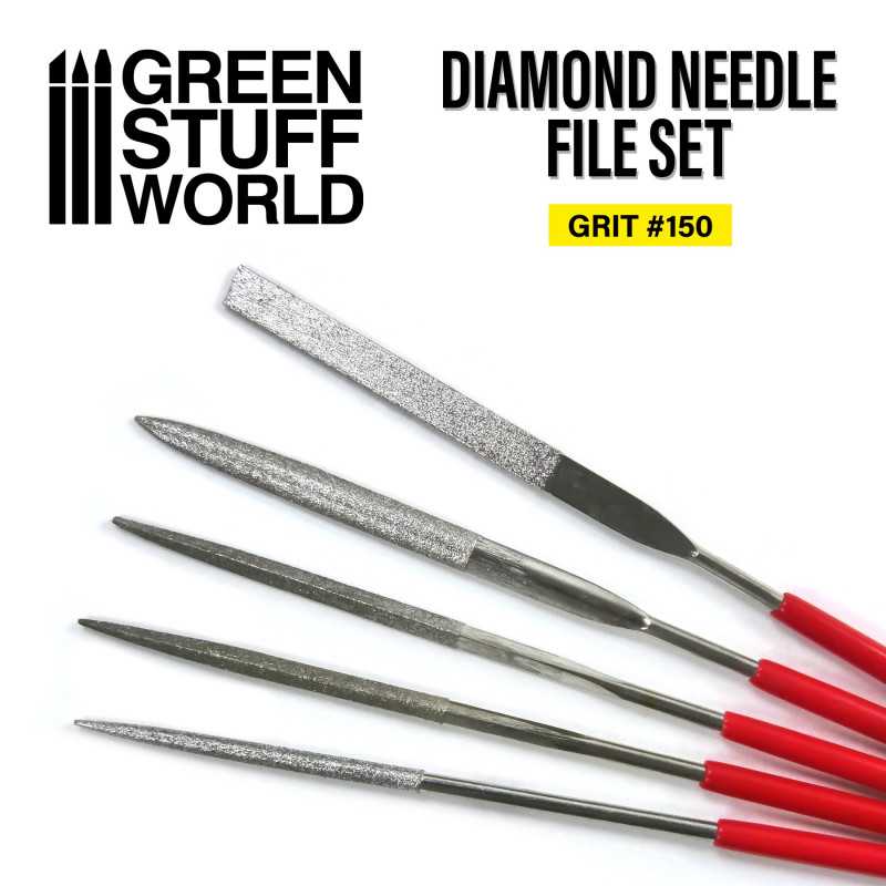 Green Stuff World: Diamond Needle File Set x5