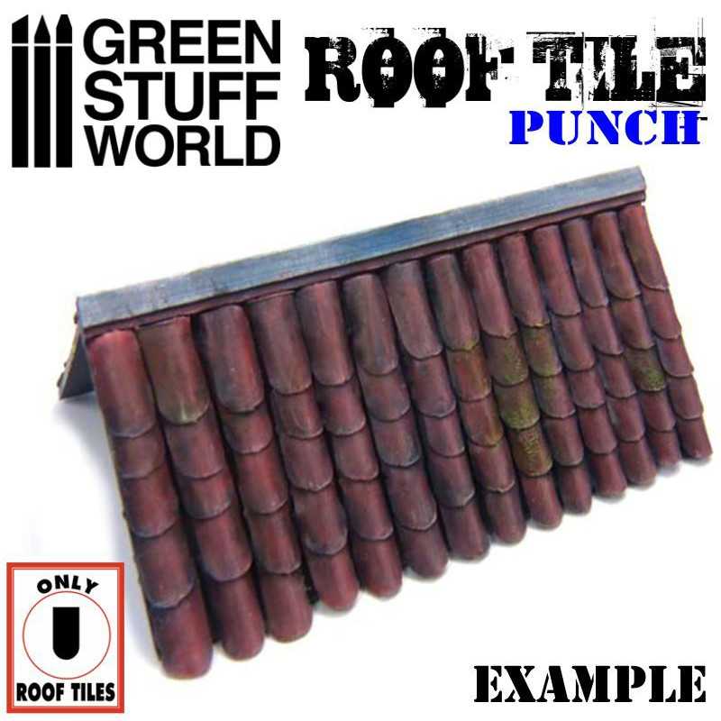 Green Stuff World: Miniature Roof Tile Punch