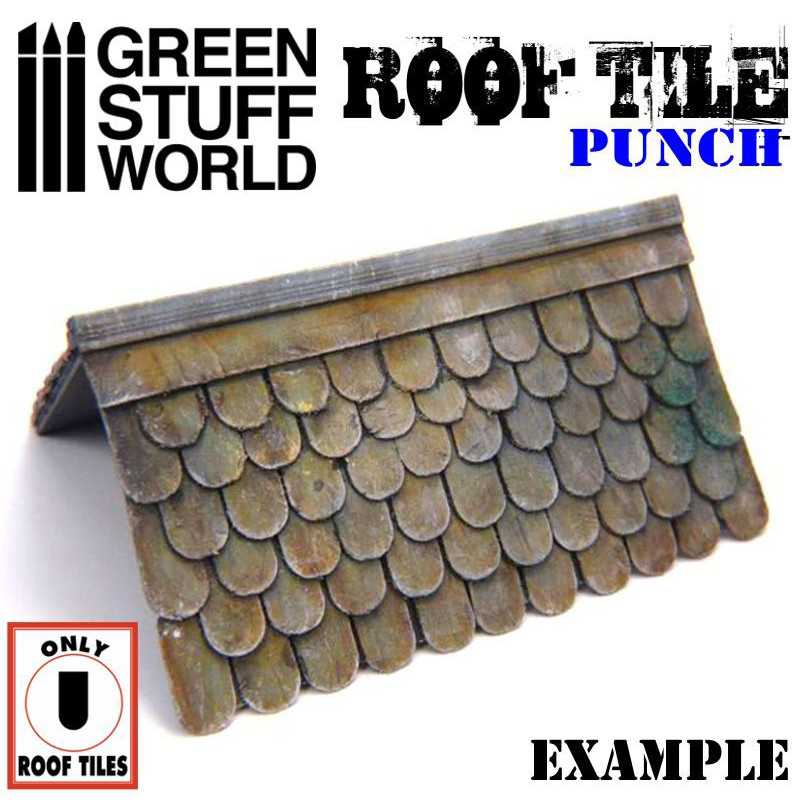 Green Stuff World: Miniature Roof Tile Punch