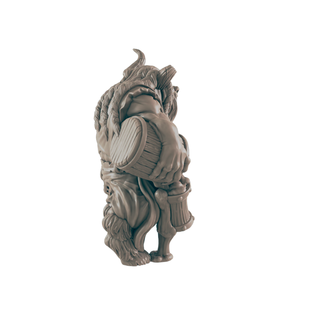 Minotaur Male Bartender