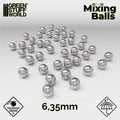 Green Stuff World: 6.35mm Steel Mixing Balls - 40pc