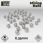 Green Stuff World: 6.35mm Steel Mixing Balls - 40pc