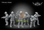 Mon Calamari Fleet Troopers Star Wars Legion compatible 3D PrintResin Miniatures