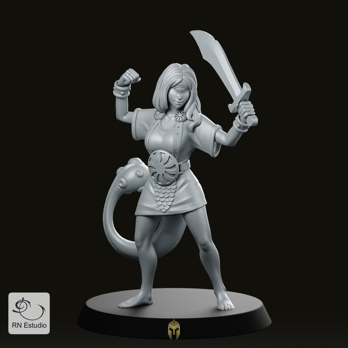 HeroQuest Female Fimir 2 Miniature