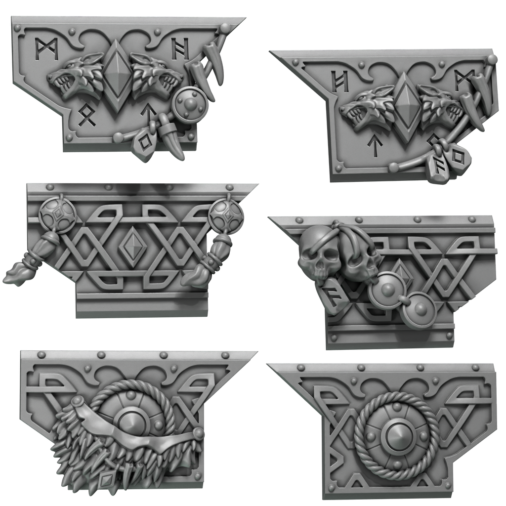 Bike Pack Primal Hounds Conversion Bits For 28mm 32mm Sci-fi Space Knights