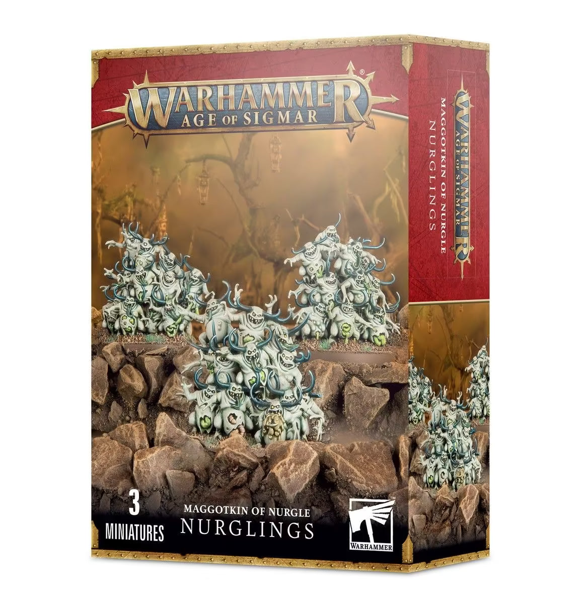 Warhammer: Daemons of Nurgle – Nurglings Swarm Kit
