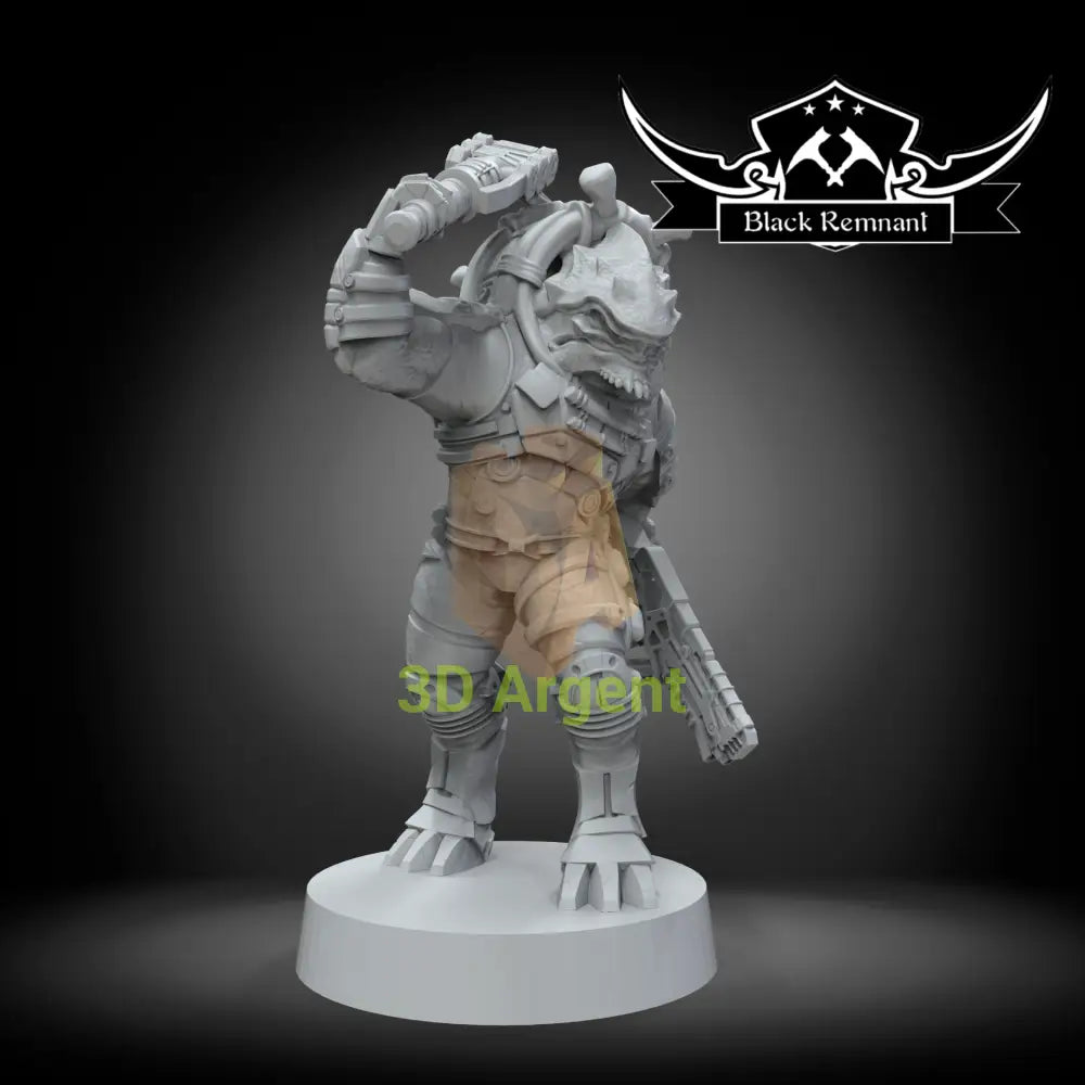 Nakmor Drack Mass Effect -  Stargrave D&D 3D Printed Resin Miniatures