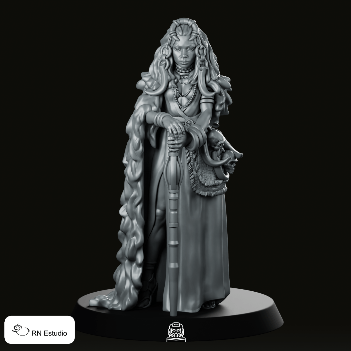 Nandi Druid Miniature