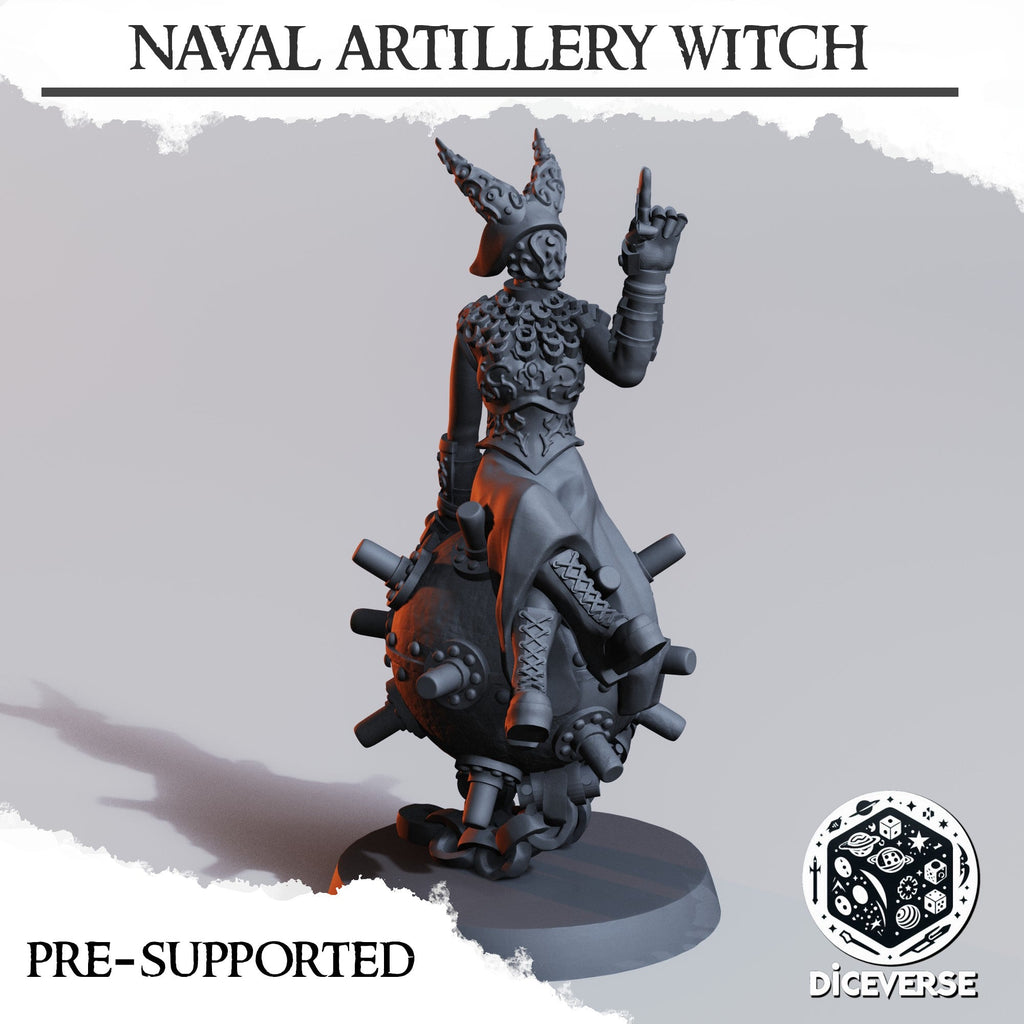 Nautical Bomb Witch | Trench Grimdark | Diceverse