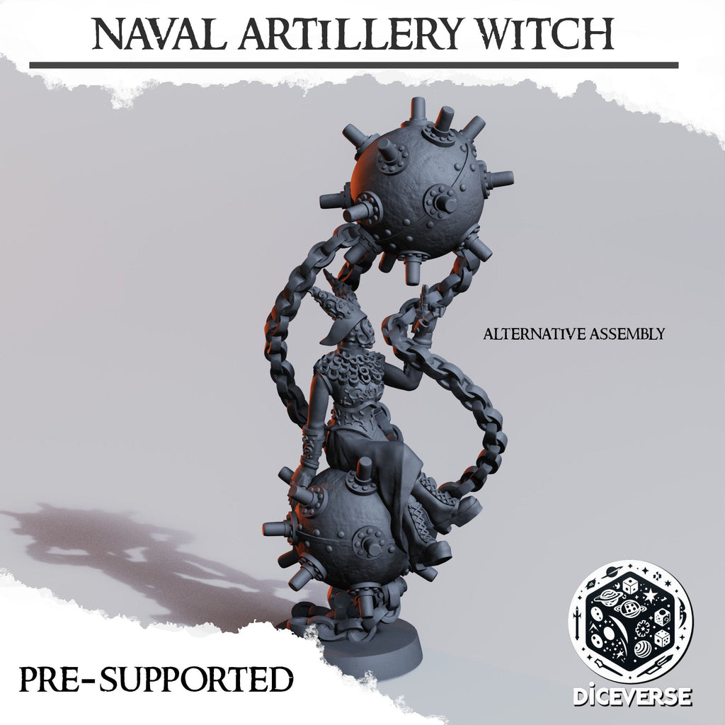 Nautical Bomb Witch | Trench Grimdark | Diceverse