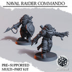 Nautical Reaver Commando Miniatures | Trench Grimdark | Diceverse