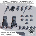 Nautical Reaver Commando Miniatures | Trench Grimdark | Diceverse