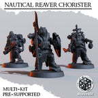 Nautical Reaver Chorister Miniatures | Trench Grimdark | Diceverse