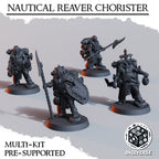 Nautical Reaver Chorister Miniatures | Trench Grimdark | Diceverse