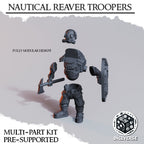 Nautical Reaver Trooper Miniatures | Trench Grimdark | Diceverse
