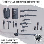 Nautical Reaver Trooper Miniatures | Trench Grimdark | Diceverse