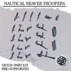 Nautical Reaver Trooper Miniatures | Trench Grimdark | Diceverse