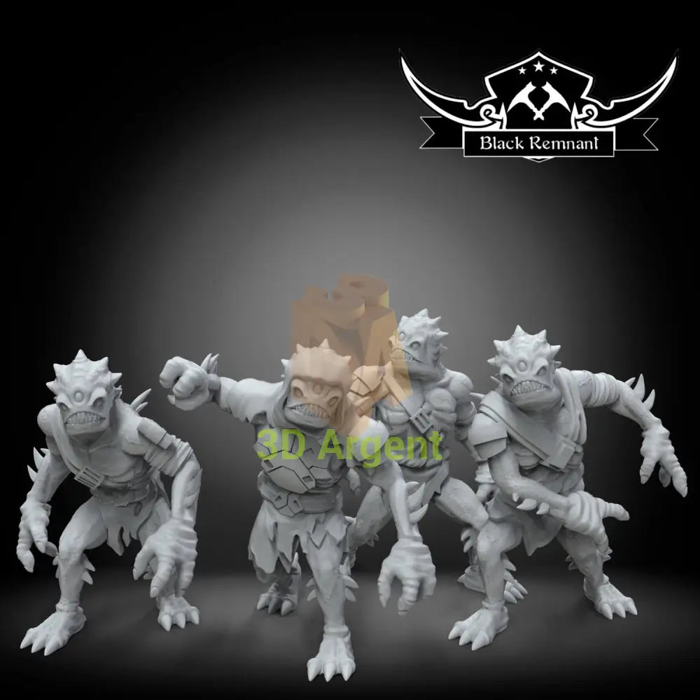 Neckghouls | Star Wars Legion Scale | 3D Printed Resin Miniature | Black Remnant Miniatures | 12K High Detail