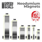 Green Stuff World: Neodymium Disc Magnets (N52) - 50pc
