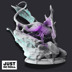 Nilth – The Psionic Dragon - 3D Monster Dragon Miniature