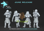 Nimbus Commandos Star Wars Legion 3D Printed Resin BlueWolf Miniatures