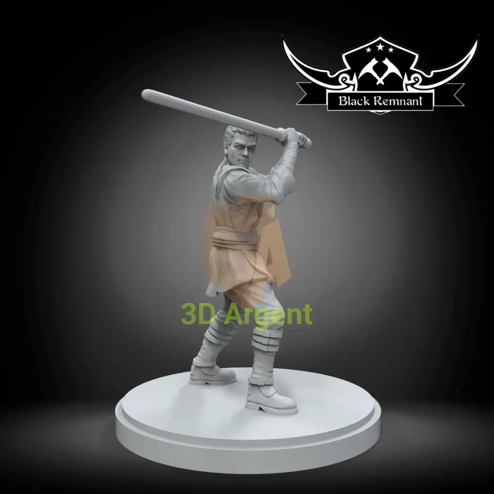 Obi Wan Kenobi Padawan -  Star Wars Shatterpoint compatible 3D Resin Miniatures