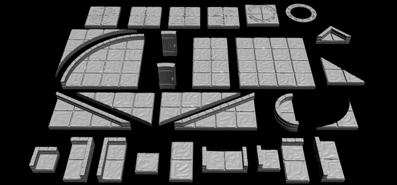 Odd Geometries Tiles