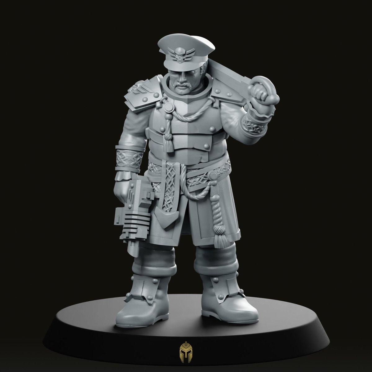 Trench Soldier Officer of the Guard Miniature