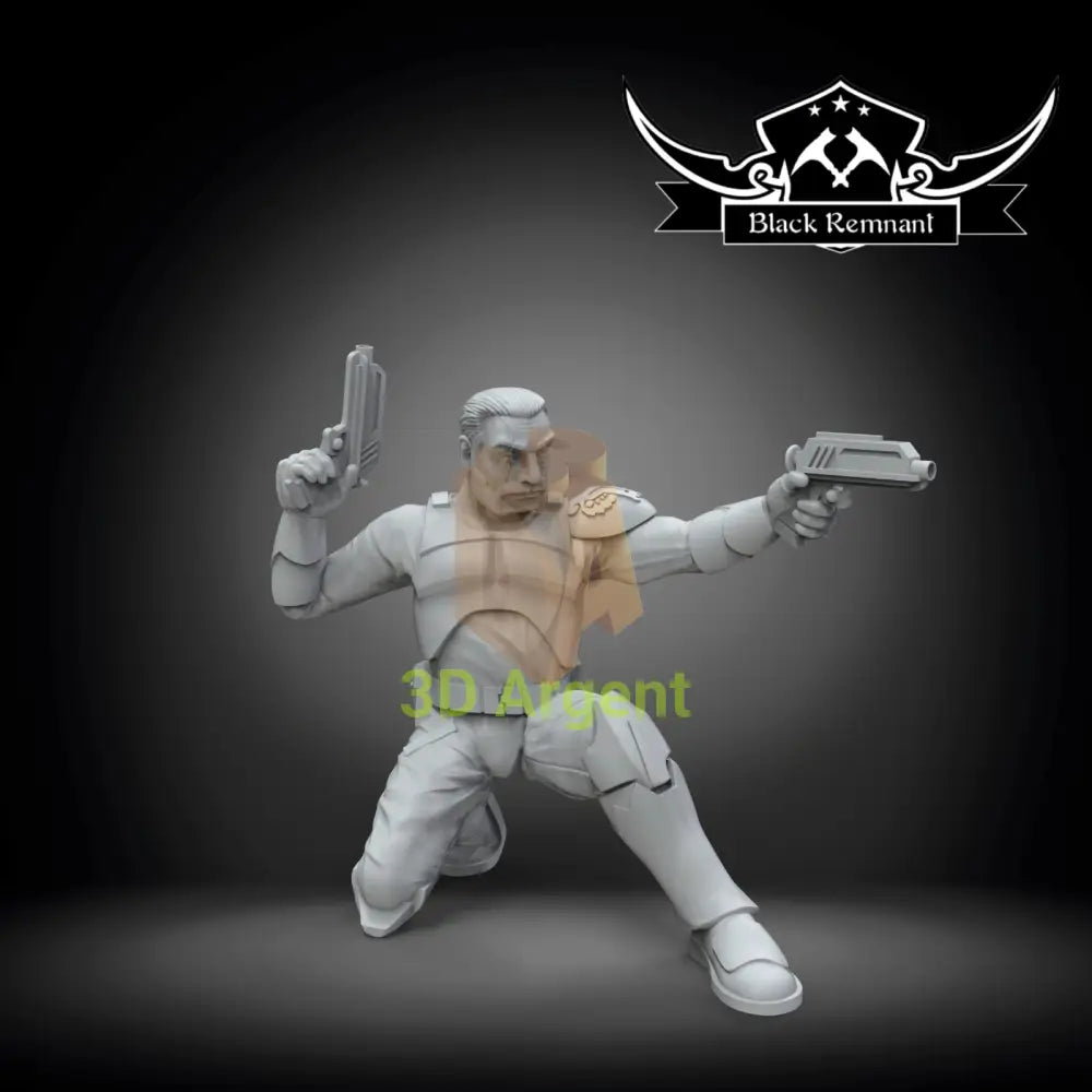 Old Wolffe- Star Wars Legion compatible 3D Printed Resin Miniatures
