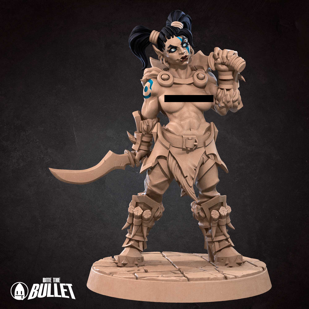 Rogue | Orcs | Fantasy Miniature | Bite the Bullet