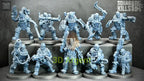 Orc Spec Ops Miniatures Sci Fi 28mm Heroic Scale Resin Figures 3D Printed