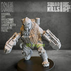 Orc Spec Ops Miniatures Sci Fi 28mm Heroic Scale Resin Figures 3D Printed