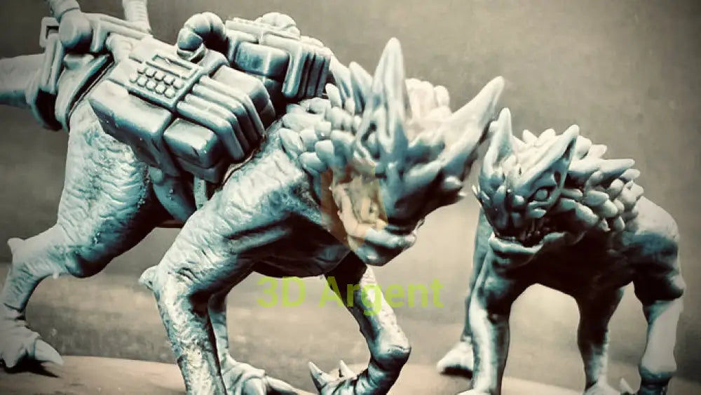 Orc Spec Ops Miniatures Sci Fi 28mm Heroic Scale Resin Figures 3D Printed