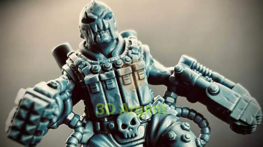 Orc Spec Ops Miniatures Sci Fi 28mm Heroic Scale Resin Figures 3D Printed