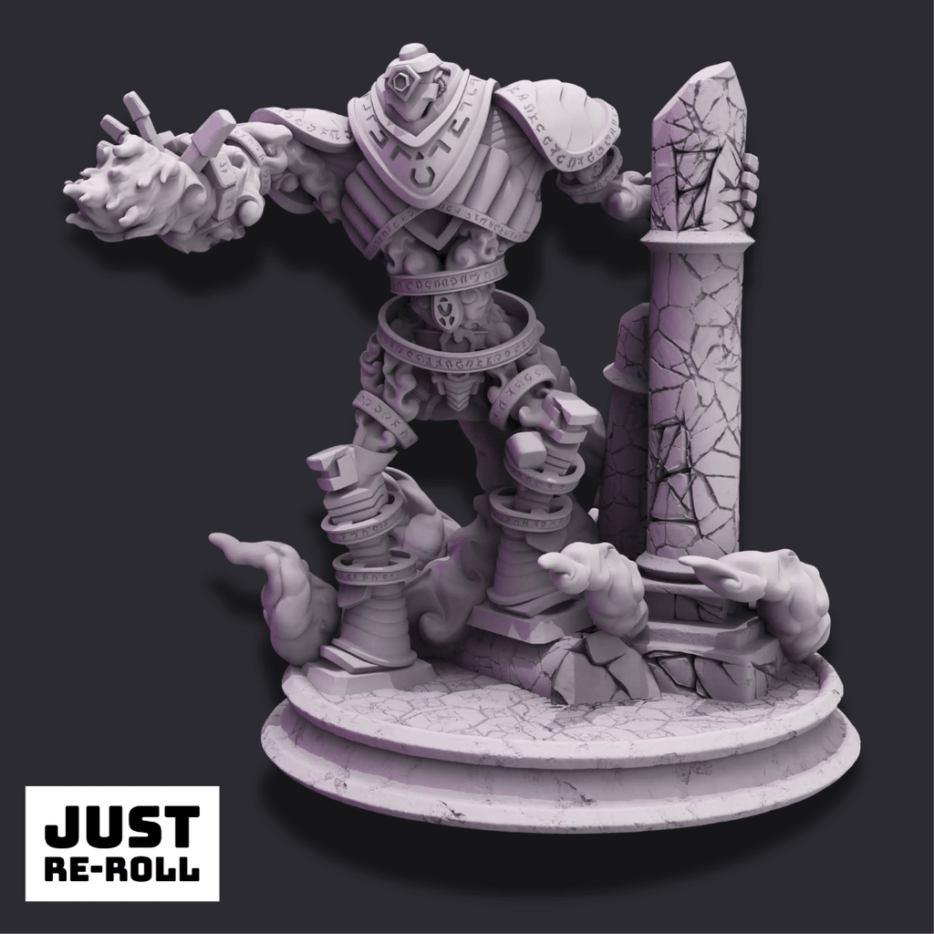 Orodwys – Powered Golem - 3D Monster Miniature