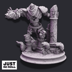 Orodwys – Powered Golem - 3D Monster Miniature
