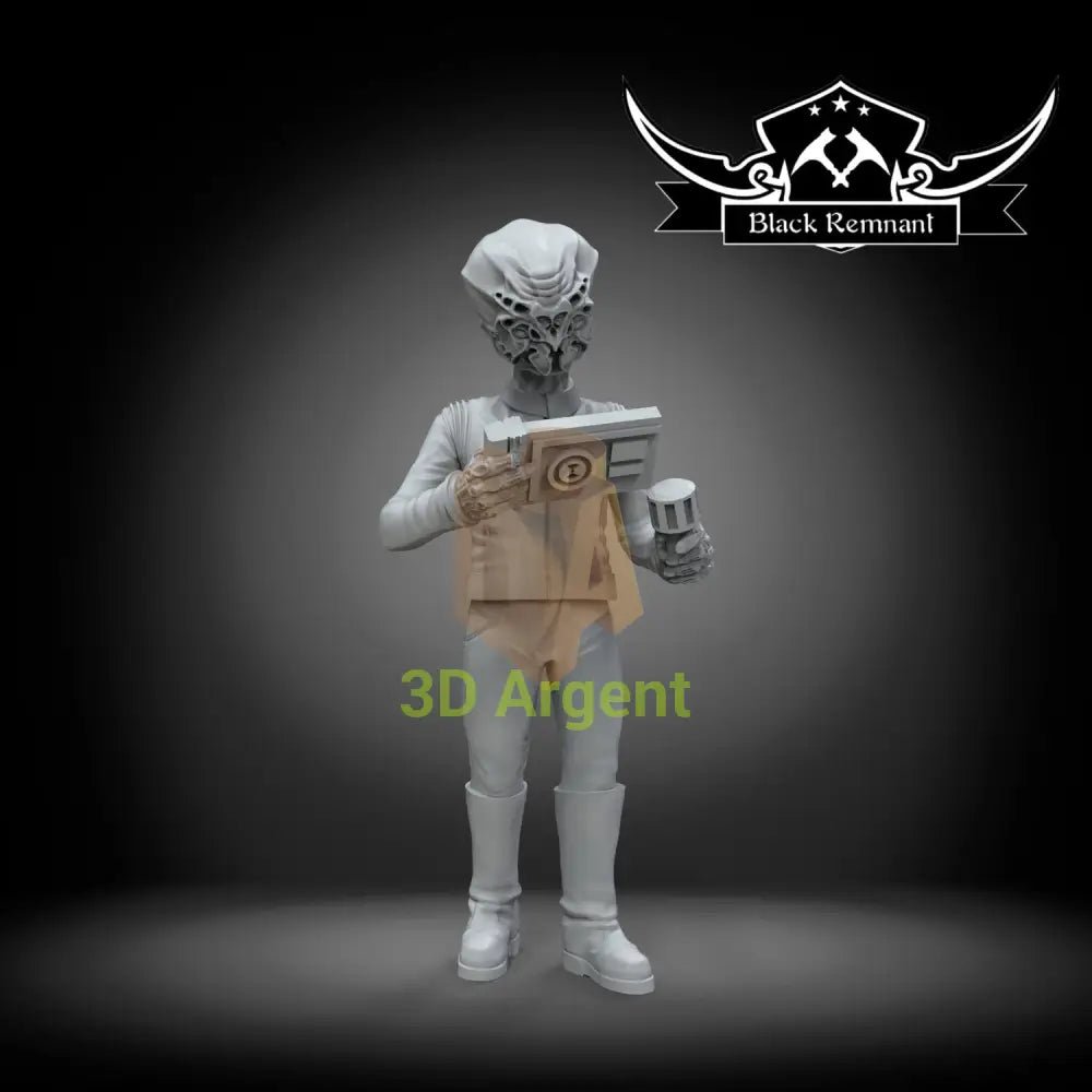 Osnullus crew - Star Trek 35mm compatible 3D Printed Resin Miniatures