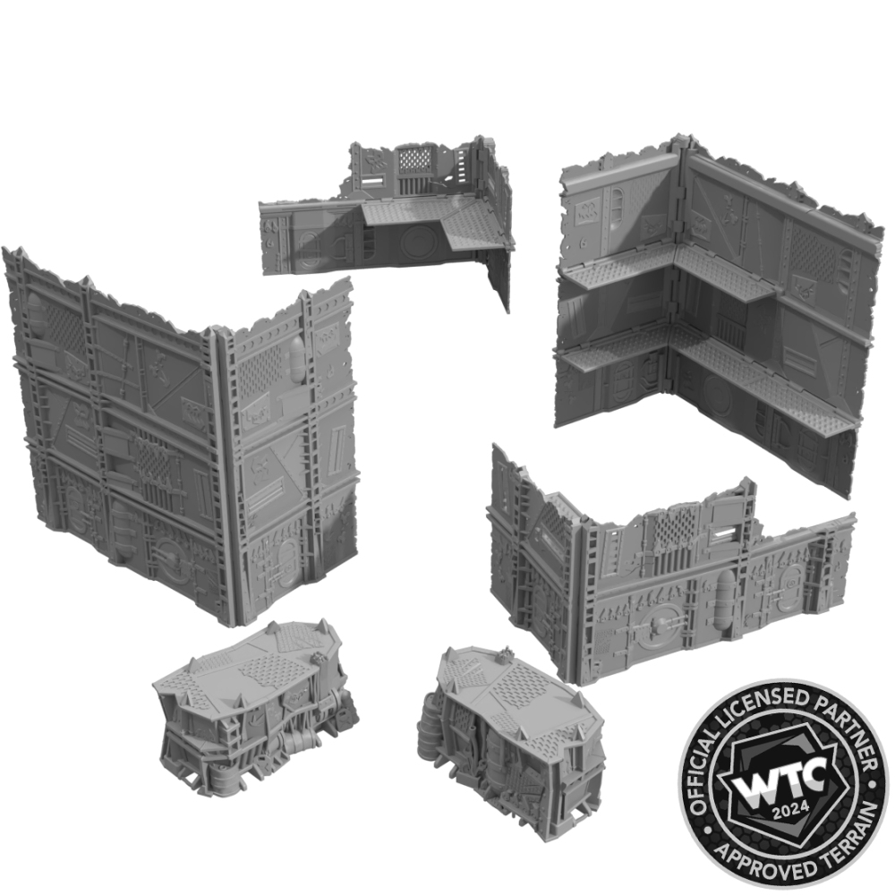 WTC Foldable Terrain Set Competitive Tournament  Ready