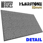 Green Stuff World Rolling Pin Flagstone 15mm