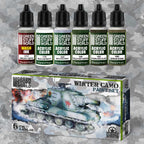 Green Stuff World Paint Set - Winter Camo