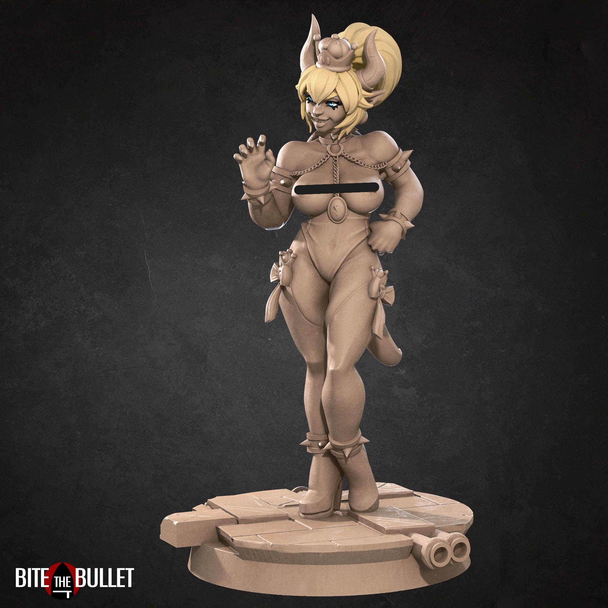 Penelope Pin-Up | Tortles Vol 2 | Fantasy Miniature | Bite the Bullet