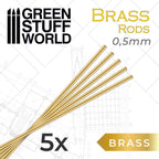 Green Stuff World: Brass Pinning Rods - 5pc