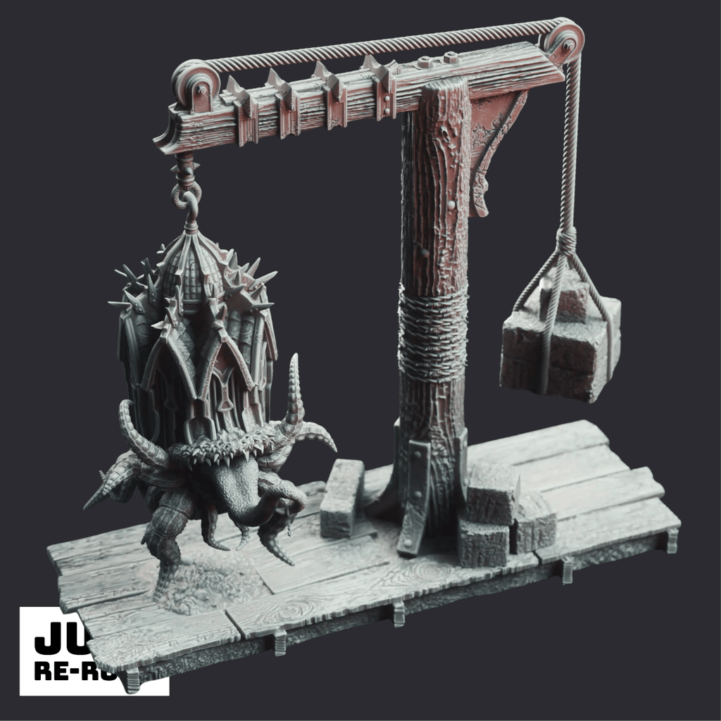 Plagued Streets of Canos – 3D Printed Terrain