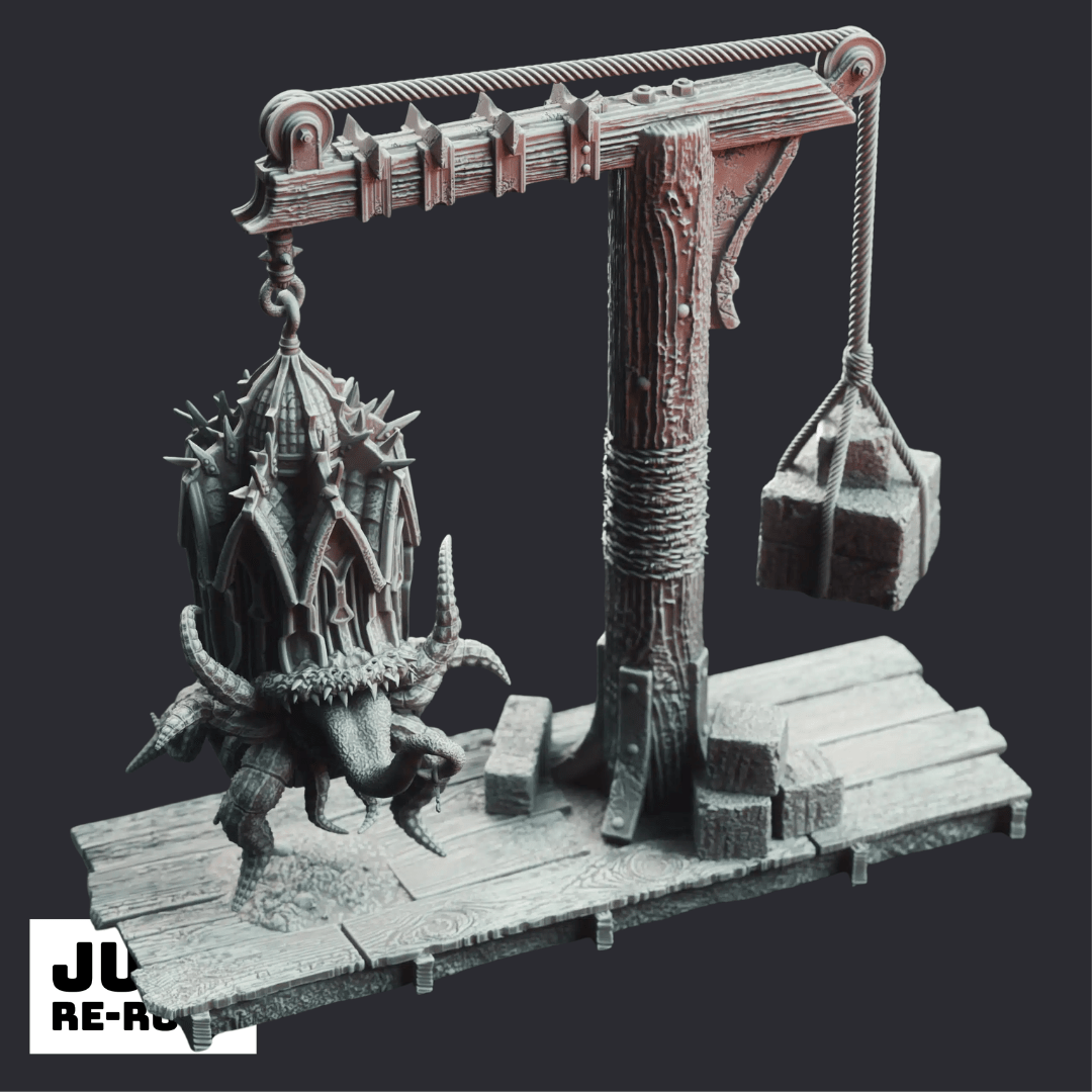 Plagued Streets of Canos – 3D Printed Terrain