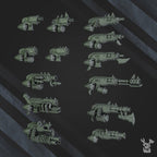 5x Porkaz Boyz Miniatures | Orc Marauders | Grimdark Miniature | DakkaDakka