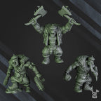 5x Porkaz Boyz Miniatures | Orc Marauders | Grimdark Miniature | DakkaDakka
