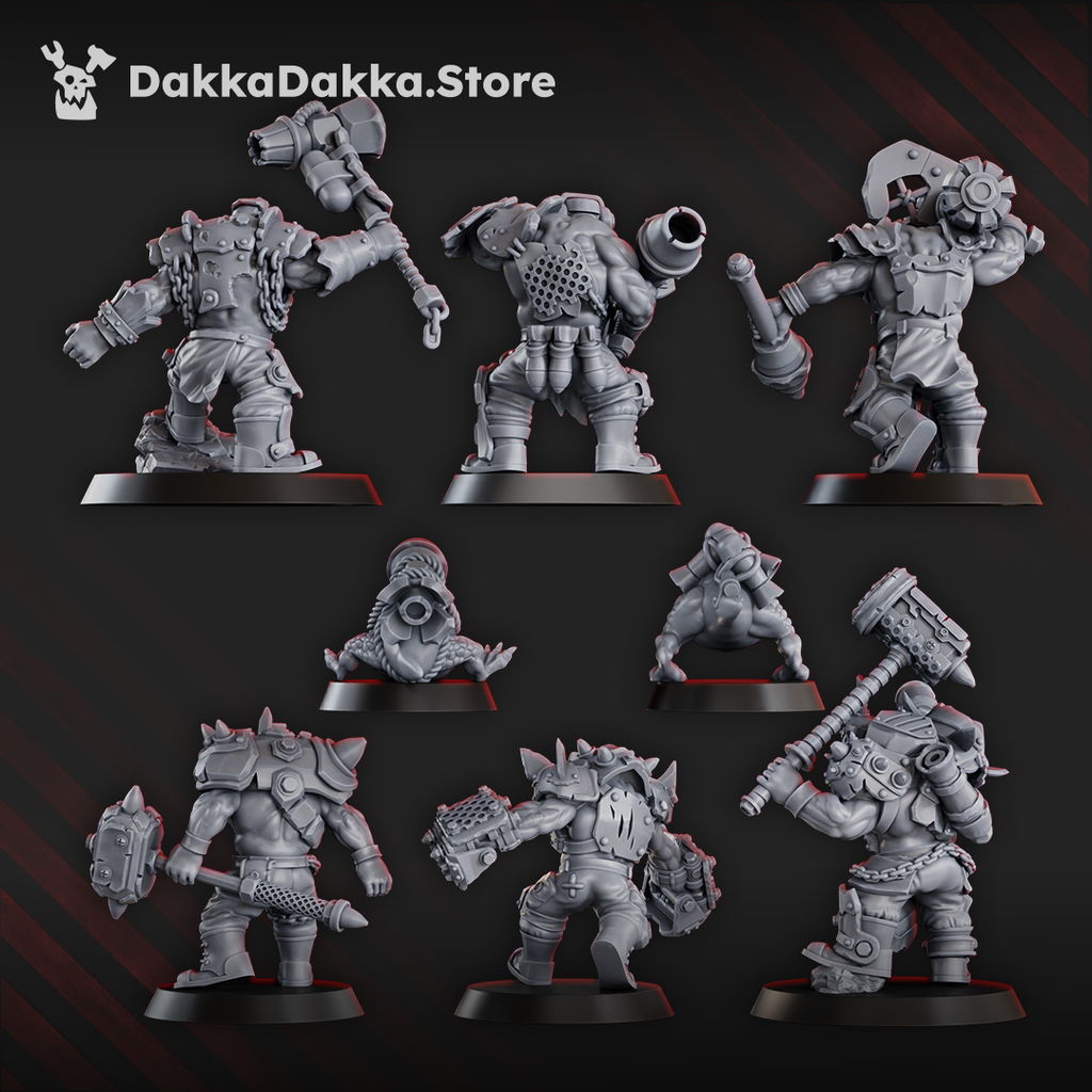 Head Crackaz Mob Miniatures | Grimdark Miniature | DakkaDakka