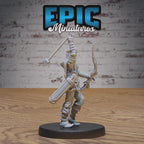 Hunter Girl #4748-4750 by Epic Miniatures | 3D Printable D&D Models